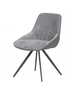 Трапезен стол ROMNEY - светлосив XV 2