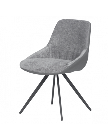 Трапезен стол ROMNEY - светлосив XV