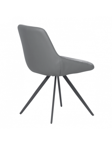 Трапезен стол ROMNEY - светлосив XV