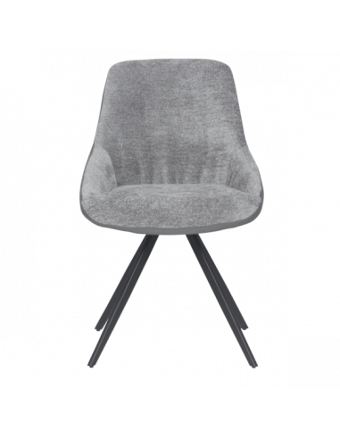 Трапезен стол ROMNEY - светлосив XV