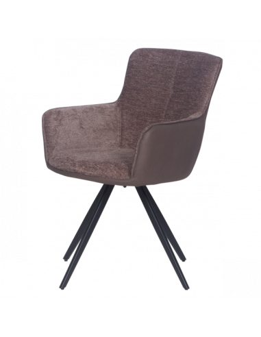 Трапезен стол PENDLE - средно кафяв XV