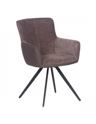 Трапезен стол PENDLE - средно кафяв XV