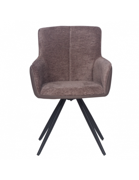 Трапезен стол PENDLE - средно кафяв XV