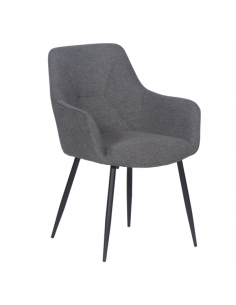 Трапезен стол BARNET - тъмносив CM