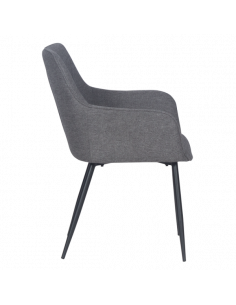 Трапезен стол BARNET - тъмносив CM 2