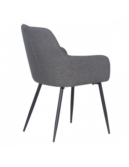 Трапезен стол BARNET - тъмносив CM