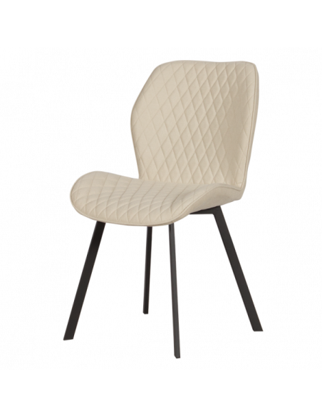 Трапезен стол FANO - крем