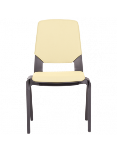 Посетителски стол LIMBER - светло жълт 2