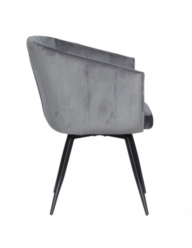 Трапезен стол VENICE - графит