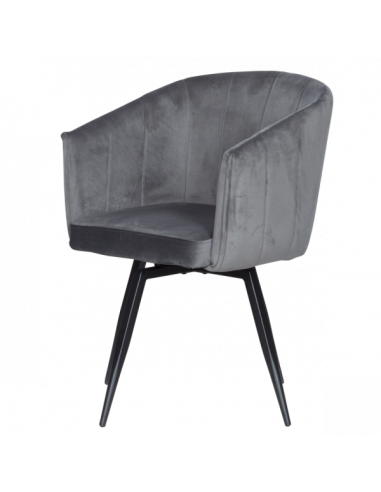 Трапезен стол VENICE - графит