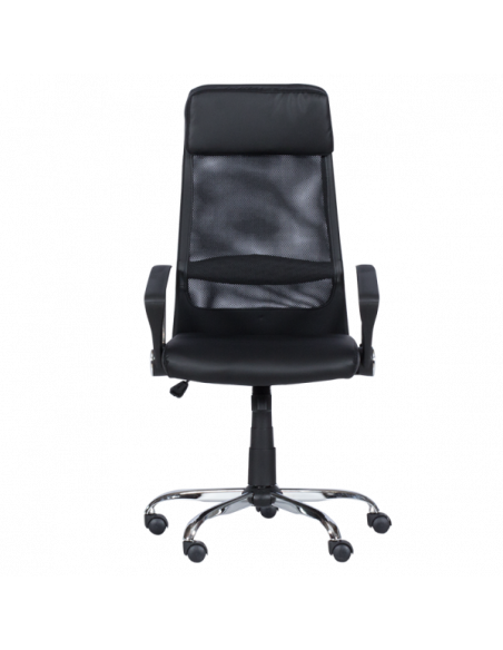 Президентски офис стол Carmen 6184 M - черен