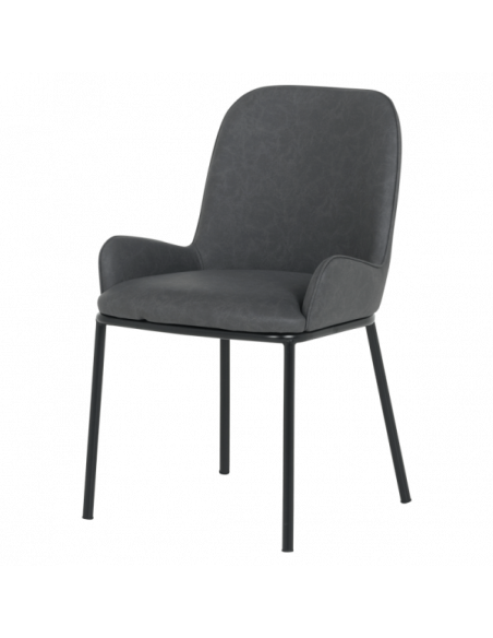 Трапезен стол WALDEN - тъмносив 7