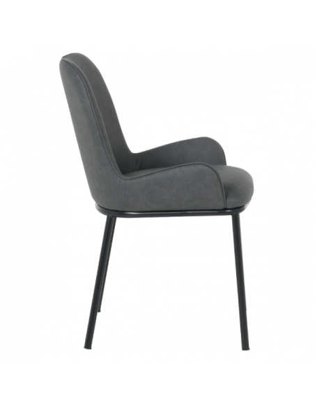 Трапезен стол WALDEN - тъмносив 7