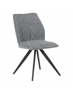 Трапезен стол DORSET - сив L 18