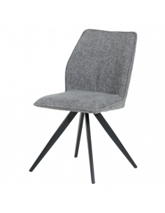 Трапезен стол DORSET - сив L 18 2