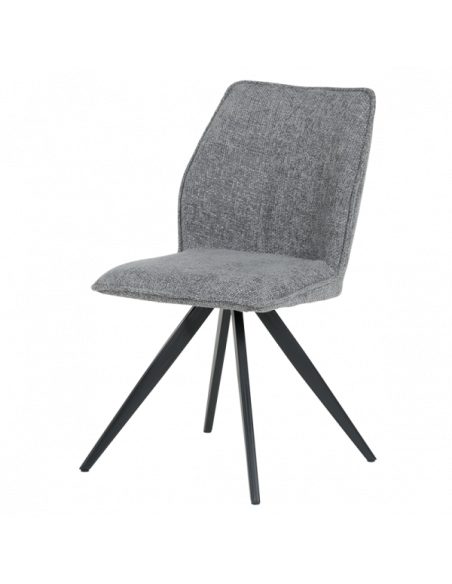 Трапезен стол DORSET - сив L 18