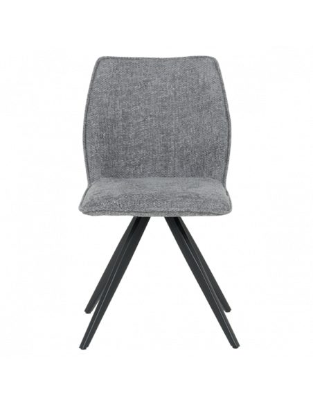 Трапезен стол DORSET - сив L 18