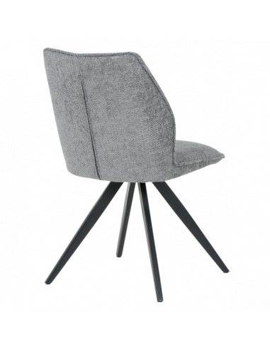 Трапезен стол DORSET - сив L 18