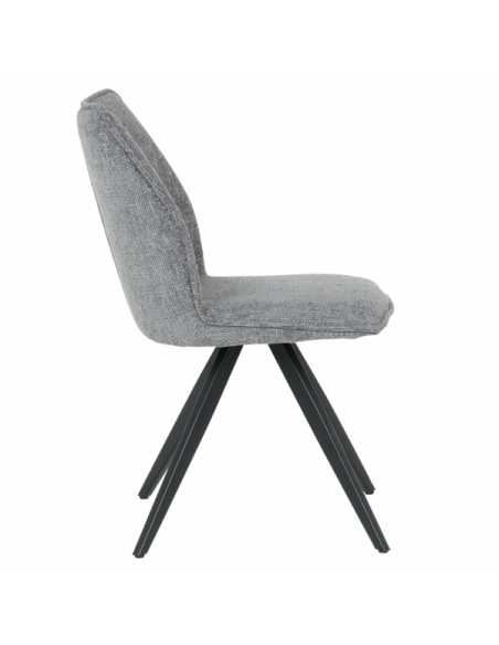 Трапезен стол DORSET - сив L 18