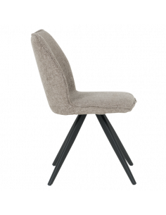 Трапезен стол DORSET - тъмнобежов L 3 2