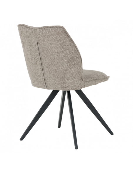 Трапезен стол DORSET - тъмнобежов L 3