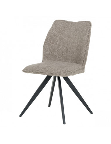 Трапезен стол DORSET - тъмнобежов L 3