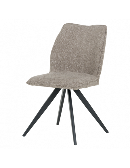 Трапезен стол DORSET - тъмнобежов L 3