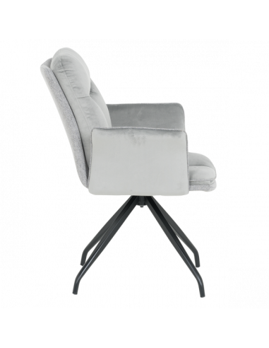 Трапезен стол MARLOW - бледо сив BF 2