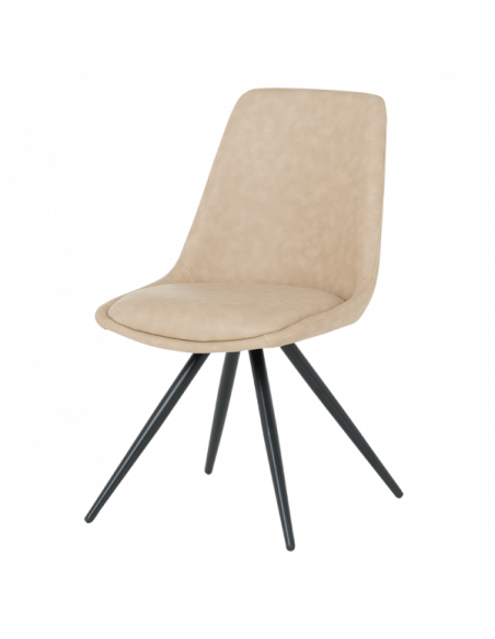 Трапезен стол CAMDEN - крем SF 2