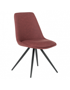 Трапезен стол CAMDEN - червен SF 2