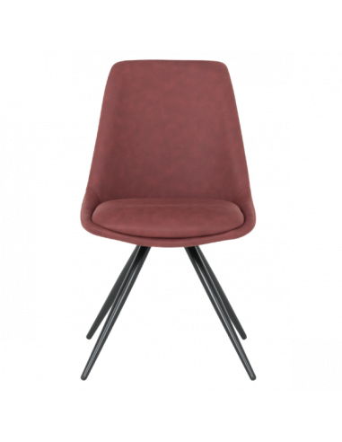 Трапезен стол CAMDEN - червен SF 2