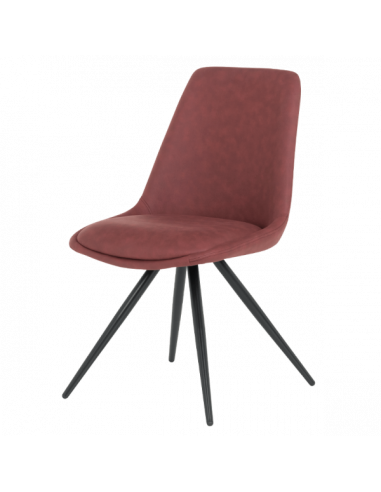 Трапезен стол CAMDEN - червен SF 2