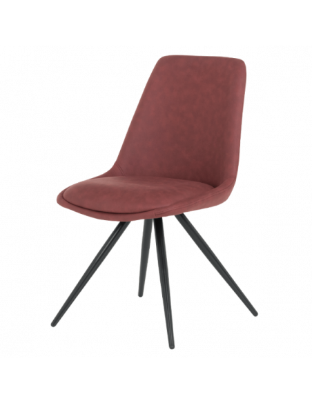 Трапезен стол CAMDEN - червен SF 2