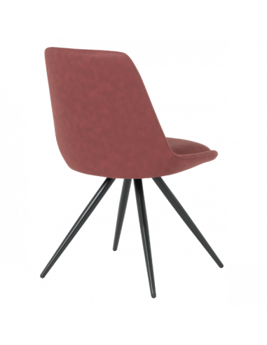 Трапезен стол CAMDEN - червен SF 2