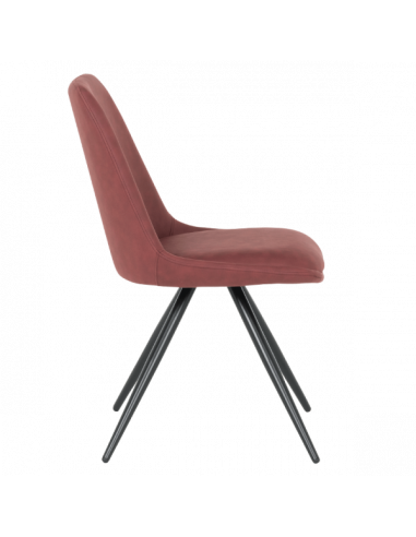 Трапезен стол CAMDEN - червен SF 2