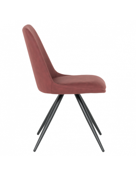 Трапезен стол CAMDEN - червен SF 2