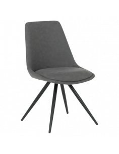 Трапезен стол CAMDEN - тъмносив SF 2