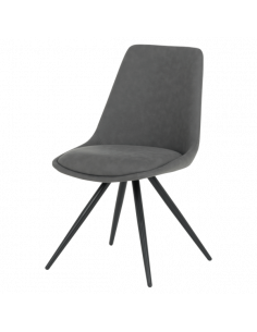 Трапезен стол CAMDEN - тъмносив SF 2 2