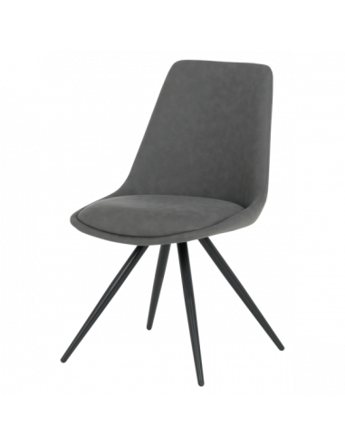 Трапезен стол CAMDEN - тъмносив SF 2