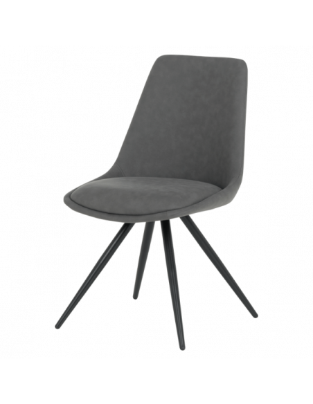 Трапезен стол CAMDEN - тъмносив SF 2