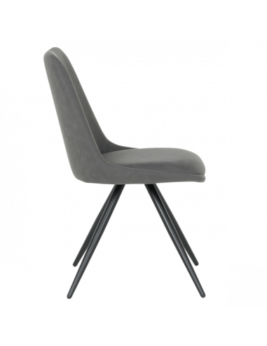 Трапезен стол CAMDEN - тъмносив SF 2