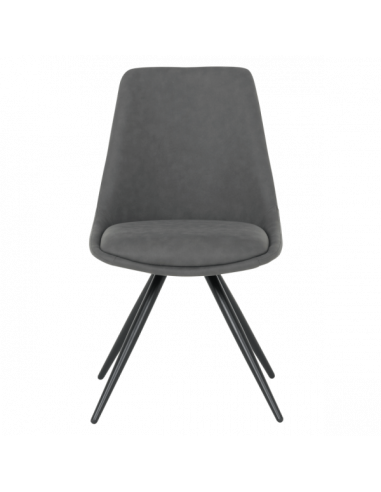 Трапезен стол CAMDEN - тъмносив SF 2