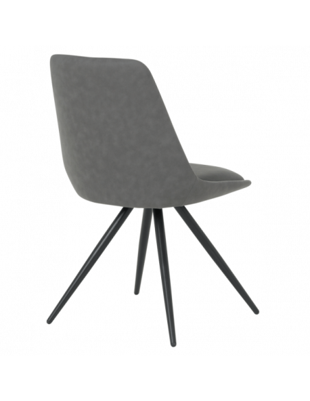 Трапезен стол CAMDEN - тъмносив SF 2