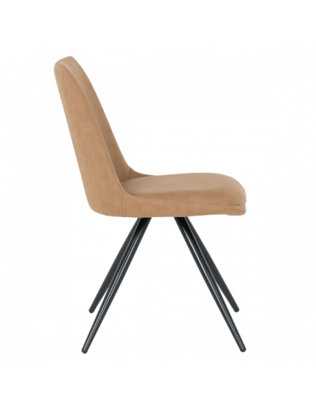 Трапезен стол CAMDEN - златнокафяв SF 2