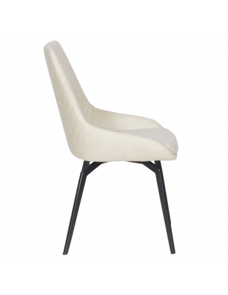 Трапезен стол TRURO - бежов 7