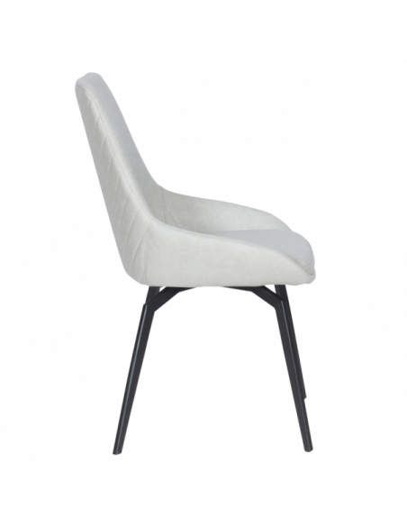 Трапезен стол TRURO - светлосив 7