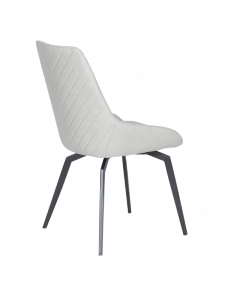 Трапезен стол TRURO - светлосив 7