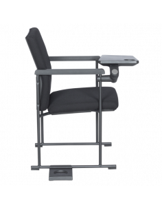 Посетителски стол Carmen 1701 - черен 2