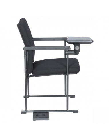 Посетителски стол Carmen 1701 - черен