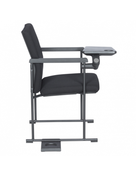 Посетителски стол Carmen 1701 - черен